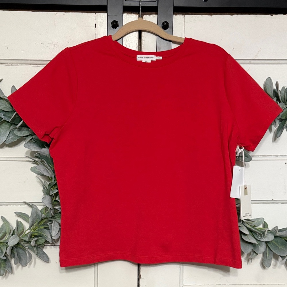 NWT Good American Baby Tee